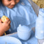 Seashell Mealtime Premium Set -Blue