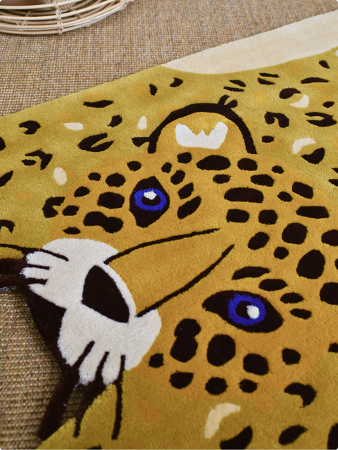 Cheetah Rug｜Children's Animal Rug