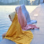 Little Riveria Terry Towel - Pink Stripe