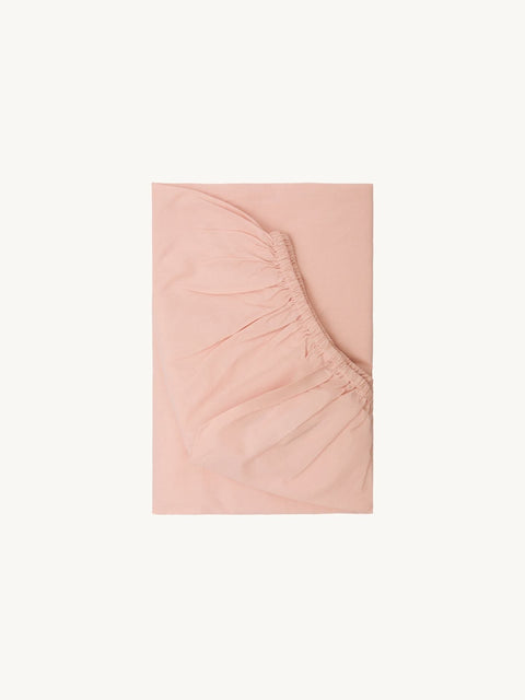Organic Cotton Fitted Sheet - Pink Blossom｜Kids Bed Sheets