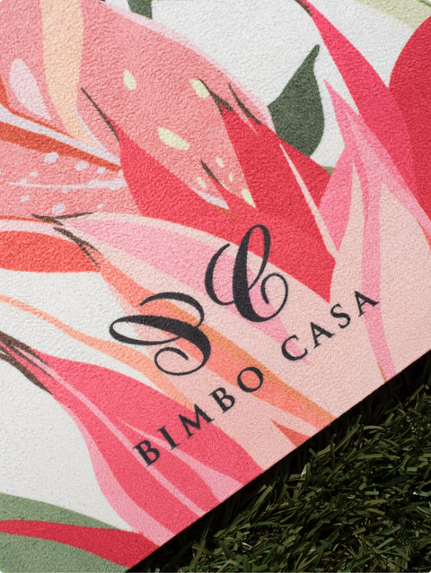Flamingo Yoga Mat｜For Kids