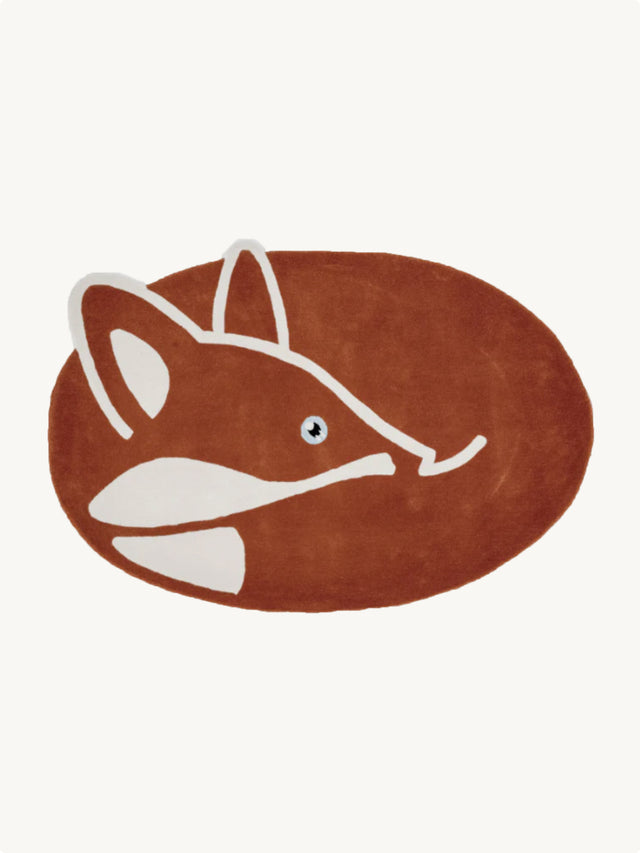 Fox Rug|Children's Animal Rug – Bimbocasa