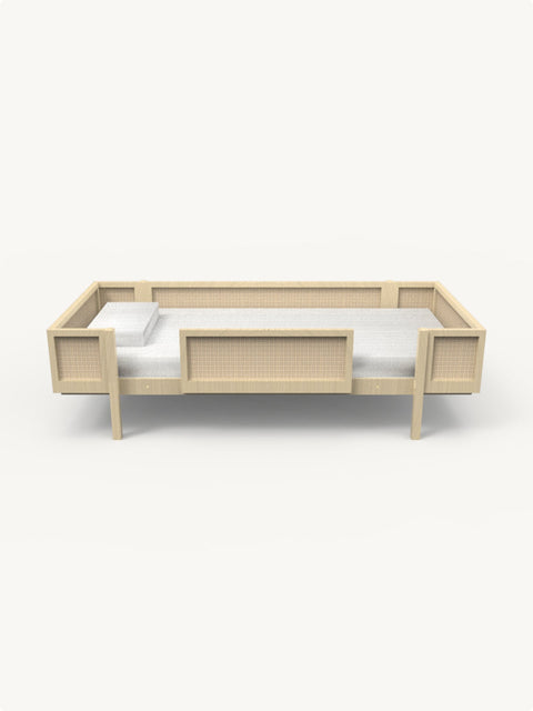 Bruco - Rattan Single Narrow Bed｜Kids Bed