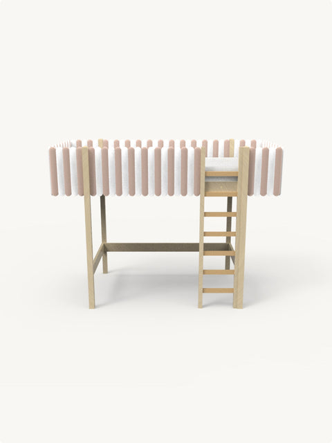 Bruco - Petal Single Narrow Bed｜Kids Bed