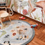 World Map Rug｜Children's Rug-Bimbocasa