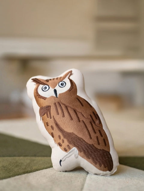 聖誕造型抱枕 - 貓頭鷹