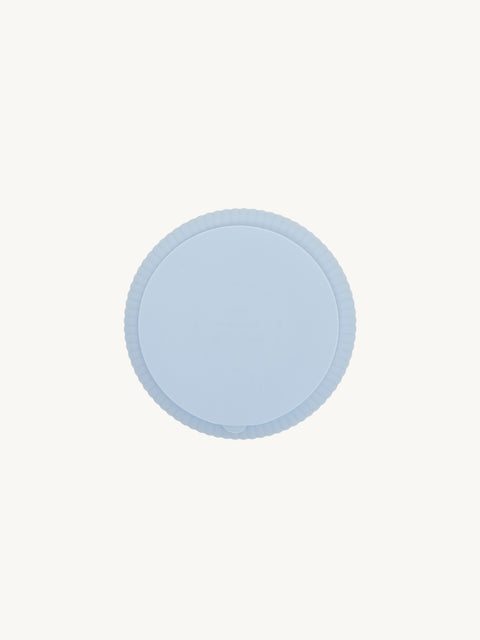 Seashell Silicone Plate With Suction - Blue｜Baby Plate