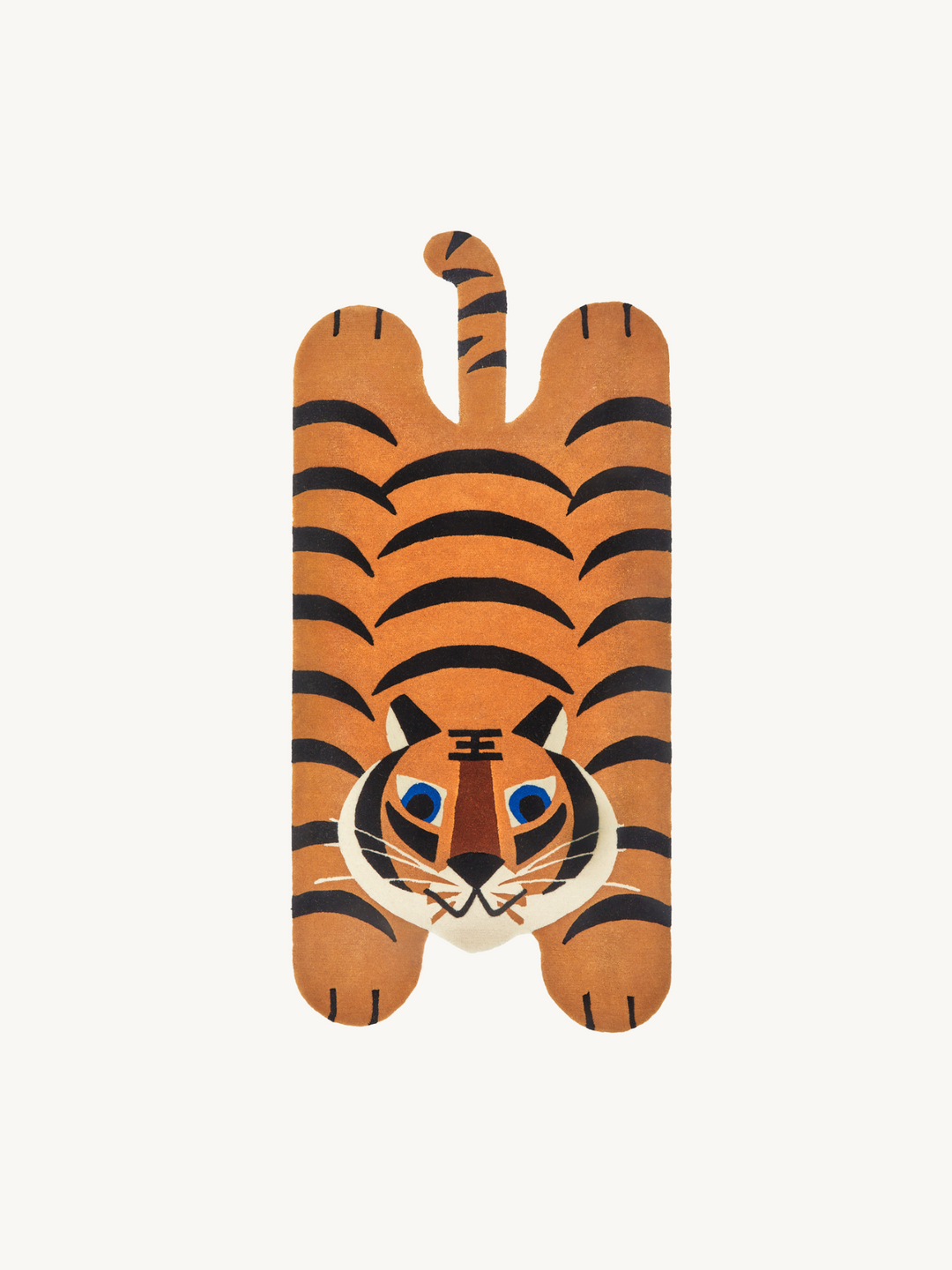 Tiger Rug｜Children's Animal Rug – Bimbocasa