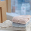 Bamboo Organic Cotton Hooded Towel - Seashell Pink