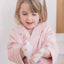 Bamboo Organic Cotton Bathrobe - Seashell Pink