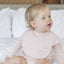 Bib Set x 3 Seashell Pink