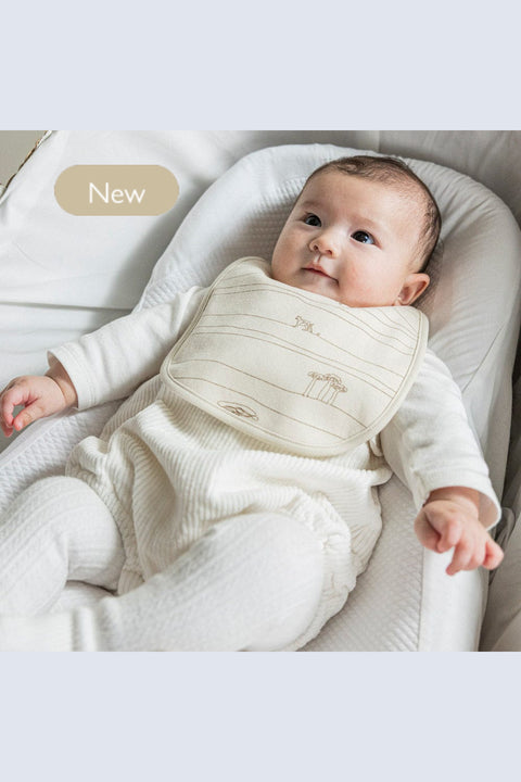 Bib Set x 3 Safari Sand