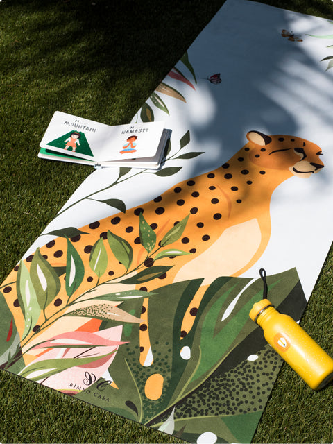 Leopard Yoga Mat｜For Kids