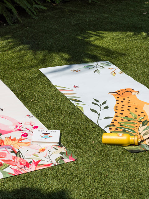 Leopard Yoga Mat｜For Kids