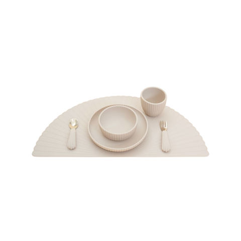 Seashell Mealtime Premium Set - Sand