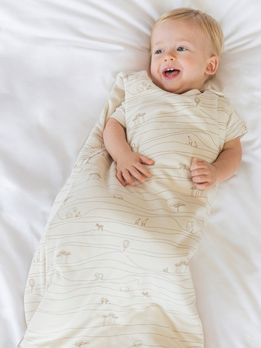 Sleep Sand Reversible Sleeping Bag 2.0 TOG Safari Sand – Bimbocasa