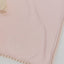 Bamboo Organic Cotton Swaddle Blanket - Seashell Pink
