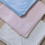 Bamboo Organic Cotton Swaddle Blanket - Seashell Pink (Personalized)