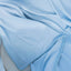 Bamboo Organic Cotton Swaddle Blanket - Seashell Blue