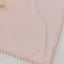 Bamboo Organic Cotton Swaddle Blanket - Seashell Pink