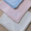 Bamboo Organic Cotton Swaddle Blanket - Seashell Pink (Personalized)